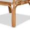 Baxton Studio Sonia Modern and Contemporary Natural Finished Rattan Armchair 185-11879-Zoro - alternate 3